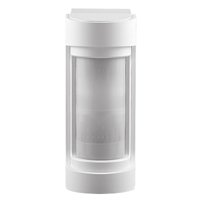 Detector de movimiento PIR dual inalámbrico para exteriores con batería de litio de larga duración