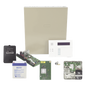 Kit de panel de alarma con 8 zonas cableadas, 40 zonas inalámbricas, comunicador celular dual y módulo Wi-Fi/Z-Wave incluido