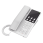 Teléfono IP Hotelero, 2 líneas SIP con 2 cuentas, codec Opus, IPV4/IPV6, color blanco, con gestión en la nube GDMS