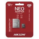 Memoria microSDXC / 256 GB / Clase 10 / Lectura 92 MB/s / Escritura 50 MB/s / NAND TLC / Resistente Agua y Golpes / Adaptador SD Incluido