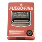 Estación manual de doble acción contra incendio, convencional, rotulado bilingüe FIRE/FUEGO y reset con llave