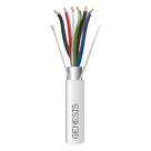 Cable para Alarma / 6 Conductores / 18 AWG / Blindado / Plenum / 305 m (1000 ft) / CL3P FPLP CMP FT6