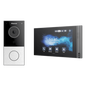Kit Akuvox WIFI E12W + S562W / 100% en la Nube / POE / Bluetooth / NFC / Lector de Tarjetas MIFARE / ONVIF / IP65 / Cámara 2 MP / Botón con Iluminación / Control de 1 Puerta / Entradas de Alarma