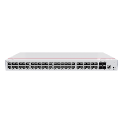 Switch de Acceso Gigabit Administrable  Capa 2 / 48 puertos 10/100/1000 Mbps / 4 Puertos 10GE SFP+ Uplink / ERPS / IMGP Snooping / DHCP Snooping / Administración Nube Gratis