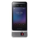 Terminal de Control de Acceso / Reconocimiento Facial Sin Contacto / Lector Multitecnología RFID y NFC / Pantalla LCD 7'' / 100,000 Usuarios / Detección de Cubrebocas