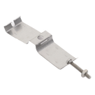 Sujetador de Doble Click para Cable Coaxial de 1 1/4 Pulgadas - Paquete de 10 Piezas