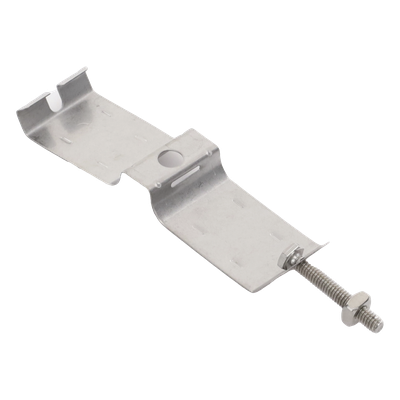 Sujetador de Doble Click para Cable Coaxial de 1 1/4 Pulgadas - Paquete de 10 Piezas