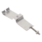 Sujetador de Doble Click para Cable Coaxial de 1 1/4 Pulgadas - Paquete de 10 Piezas