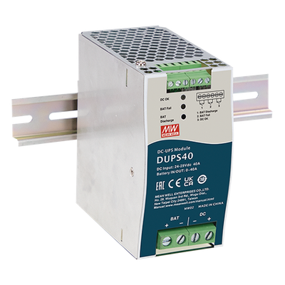 UPS PARA CD / 24VCD 40A / RIEL DIN / PARA BATERÍAS DE 4 A 135 AH
