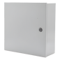 Gabinete de Acero, Uso Interior (Nema 1)  de 80 x 60 x 20 cm con Placa Interna / Tipo Telefónico.