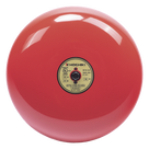Campana de alarma de incendio / 10 pulgadas (25.4 cm) / 24 VCD / 96 dB / Listado UL / Uso exterior con caja HC-BB-1