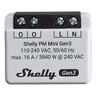 Medidor de consumo inteligente / Wi-Fi 2.4 GHz / 1 canal 16A / Alcance 10-30 m / Compatible Alexa y Google Home