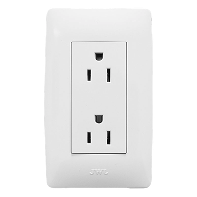 Contacto Dúplex de 127 V~60 Hz 15 A / Color Blanco.