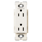 Contacto Dúplex de Pared / 15 A / 125 V / Conexión a Tierra / 3 Hilos / Color Biscuit