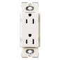 Contacto Dúplex de Pared / 15 A / 125 V / Conexión a Tierra / 3 Hilos / Color Biscuit