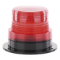 Burbuja Brillante de Larga Vida Útil, con 8 LEDs Color Rojo, Domo Rojo, 110 Vca