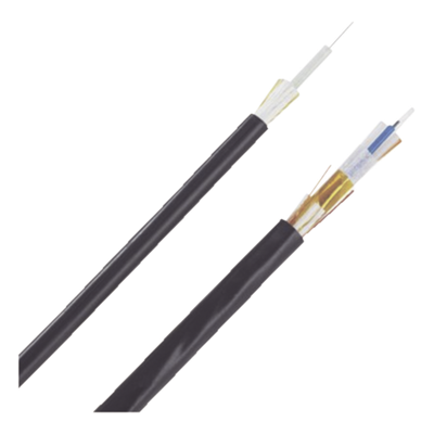 Cable de Fibra Óptica de 24 Hilos, Monomodo OS2, Interior/Exterior, Loose Tube 250um, No Conductiva (Dieléctrica), OFNR (Riser), Precio Por Metro