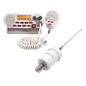 Kit de radio MRF45D | mas antena marina TX-1600-SYS. Incluye cable de 4.5 m con conectores PL-259 instalados y montaje en L