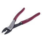 Pinza Ponchadora/Cortadora/Terminales 10-22 AWG/9.6'' (24.4 cm)/Mangos Rojos