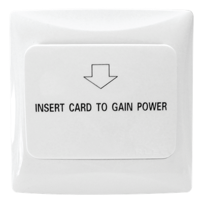 Interruptor de Energía para Hotel / Activación con Tarjeta MIFARE / 110VCA 30A / Compatible M1K y M4K