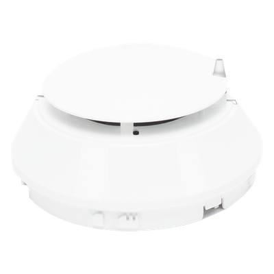Detector direccionable multicriterio de incendio y monóxido de carbono, fotoeléctrico, infrarrojo y térmico