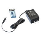 Cargador y Batería Recargable / 9 Vcc / Salida Dual 2x 9V 16 mA / Alimentación 120 Vca / Detector Portátil