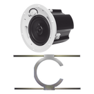 Bocina de Techo / 6.5' / 70V/100V o 8 Ohms / 60W / 88 dB / Rejilla Fantasma Sin Marco / Soporte Acero para Techos Suspendidos