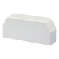 Tapa final, para uso con canaleta T70, Material PVC Rígido, Color Blanco Mate
