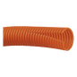 Tubo Corrugado Abierto para Protección de Cables, 1in (25.4 mm) de Diámetro, 30.5 m de Largo, Color Naranja