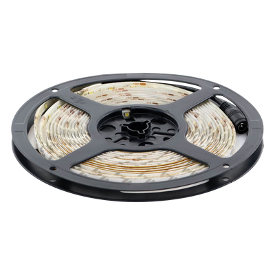 Tira Led de 5 m / Cálido / Uso Exterior / Potencia 15 W / 420 lm/ 12 V CD / IP 65.