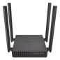 Router Inalámbrico doble banda AC, 2.4 GHz y 5 GHz Hasta 1200 Mbps, 4 antenas externas omnidireccional, 4 Puertos LAN 10/100 Mbps, 1 Puerto WAN 10/100 Mbps, Versión 6