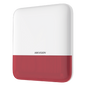 (AX PRO) Sirena Inalámbrica con Estrobo Rojo para Exterior IP65 / 110 dB