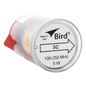 Elemento de 5 Watt en linea 7/8\" para Wattmetro BIRD 43 en Rango de Frecuencia de 100 a 250 MHz.