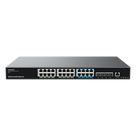 Switch PoE Multigigabit Capa 3 / 24 Puertos PoE (16x 1G, 8x 2.5G) / 4x SFP+ / PoE++ 60W / Stacking 4 Unidades / IPv6
