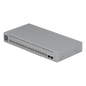 UniFi Switch Pro Max 16 PoE con funciones Capa 3, 16 puertos EtherLight RGB / (4) puertos 2.5 GbE POE++ y (12) puertos GbE POE+ /(2) puertos SFP+ 10G /con pantalla táctil informativa, hasta 180W de