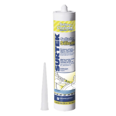 Silicón Para Baños y Cocinas /Color Blanco / Contenido 280 ml.