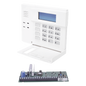 Tarjeta electrónica de panel de alarma de 48 zonas con teclado numérico de palabras fijas, sin gabinete, compatible con serie inalámbrica 5800