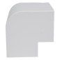 Esquinero Exterior Color Blanco de PVC Auto Axtinguible, Para Canaleta TMK-4577 (5510-02001)