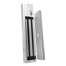 Chapa Magnética Electromagnética / 600 lbs / Antisabotaje / Sensor de Estado / LED Indicador / Aluminio Anodizado / 12/24 VCC