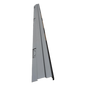 Jamba de bisagras galvanizada,  7' 0'', 5 3/4'' Izquierda Compatible con puerta 5041, 5043, 5042, 5046, 5044, 5045, 5048, 5051 y 5050