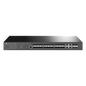 Switch de Fibra Óptica L2+ Omada / 24 puertos SFP 1GE / 4 Puertos Combinados SFP+/RJ45 Gigabit / 2 Puertos Consola RJ45|micro-SUB / Administración Centralizada Omada o Stand-Alone / Compatile con I