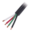 Cable de Uso Rudo / 4 Conductores / Calibre 18 AWG / 600 V / Rollo 100 m (328.1 ft)
