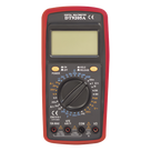 Multímetro Digital / 600 V CC/CA CAT II / 1999 Recuentos / LCD 67 x 42 mm / Corriente 10 A / Resistencia 200 MΩ / HFE Transistores