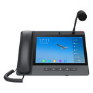 Teléfono IP Android / 20 Líneas SIP / Pantalla Táctil 10.1' / Wi-Fi Dual / Bluetooth / PoE / Puertos Gigabit / Video H.264