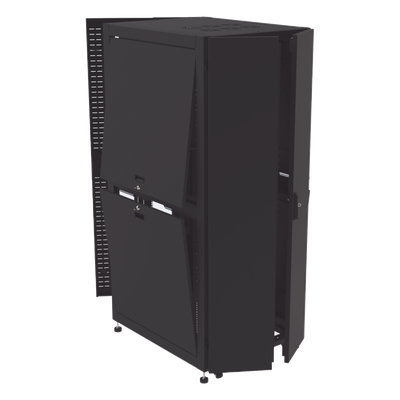 Gabinete para Telecomunicaciones Rack Estándar de 19\", 42UR, 800 mm Ancho x 1000 mm Profundidad. Fabricado en Acero, Se envía el Gabinete Armado.
