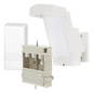 Detector de Movimiento PIR Antimascara / 100% Exterior /  Inalámbrico / Hasta 12 metros a 85°; de cobertura/ Instalación a 3 metros / Incluye transmisor 5816 para paneles Honeywell