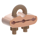 Conector Mecánico / 3 Cables Cobre 2/0 AWG - 250 KCMIL / Varilla 5/8\" - 3/4\" / Torque 480 lbf·in / UL467
