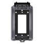 Caja Protectora de Contactos para Exterior / Policarbonato de Alto Impacto / Protección NEMA 3R / 127V 15A 60Hz / Tapa Transparente Base Negra / Resistente a Intemperie UV