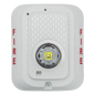 Lámpara estroboscópica LED para pared, sin bocina, candela seleccionable, color blanco, compatible con SpectrAlert
