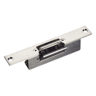 Contrachapa Electromagnética para Puerta de Vidrio / Fail Safe / 500 kg / 12-24 VCC / Vidrio 12-15 mm / 6.3 x 1 x 1.2 in